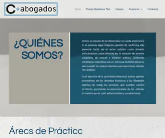 C-Abogados.cl(C Abogados) Screenshot