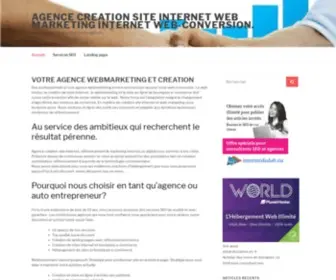 C-Agence-Web.com(VOTRE AGENCE WEBMARKETING ET CREATION) Screenshot