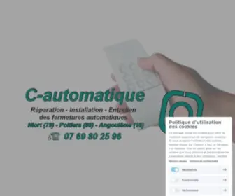 C-Automatique.fr(Artisan installateur) Screenshot