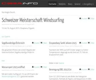 C-Bra.info(Willkommen auf der Startseite) Screenshot