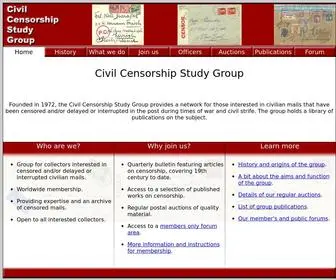 C-C-S-G.org(Civil Censorship Study Group) Screenshot