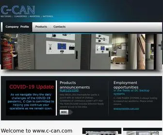 C-Can.com(Can Power Systems Inc) Screenshot