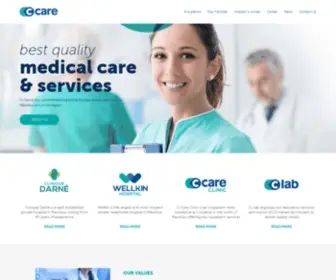 C-Care.mu(Healthcare services in Mauritius) Screenshot