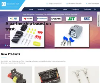 C-Connector.com(Automotive connectors and terminals from TE/AMP Yazaki Sumitomo Delphi JST KET) Screenshot