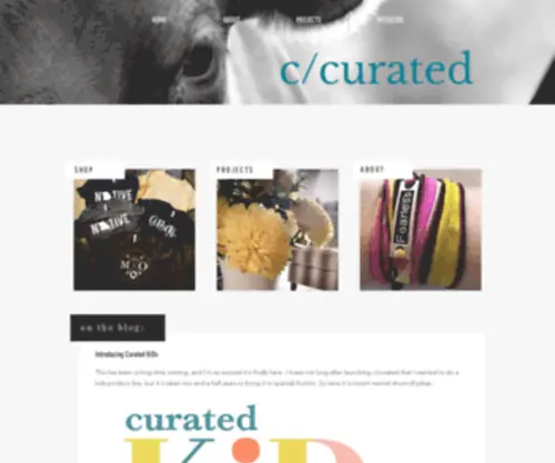 C-Curated.com(HOME) Screenshot