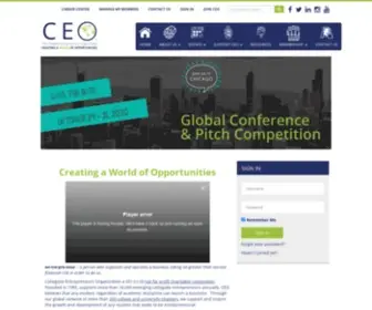 C-E-O.org(Collegiate Entrepreneurs Organization) Screenshot