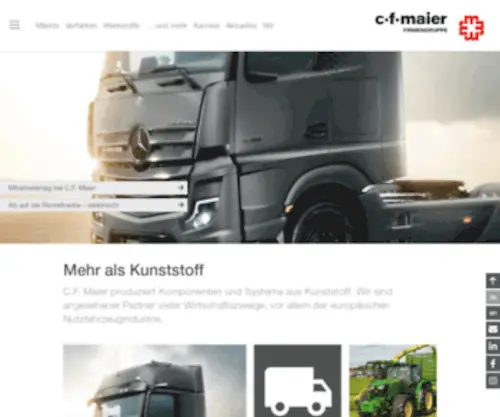 C-F-Maier.de(Maier Firmengruppe) Screenshot