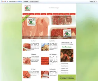 C-Halal.com(Charcuterie halal) Screenshot