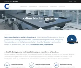 C-Line.de(C-line Mediensysteme) Screenshot