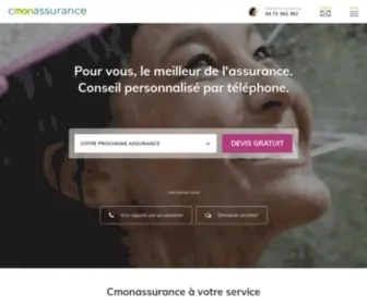 C-Mon-Assurance.com(Courtier en assurance) Screenshot