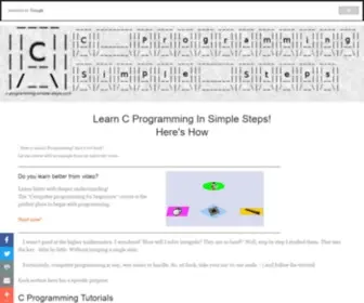 C-Programming-Simple-Steps.com(C Programming) Screenshot
