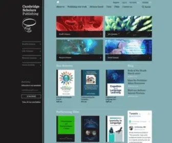 C-S-P.org(Cambridge Scholars Publishing) Screenshot