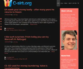 C-Sirt.org(Security Blog) Screenshot
