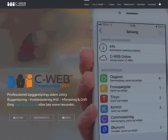 C-Web.dk(Digital projektering) Screenshot