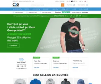 C20.com(Personalised Clothing) Screenshot