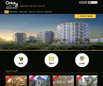 C21Advancedproperty.com.kh(Propety Agency In Cambodia) Screenshot