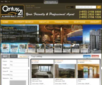 C21ARL.com(Century 21 Alliances Realty) Screenshot