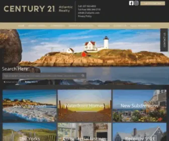 C21Atlantic.com(Real Estate Agency York) Screenshot