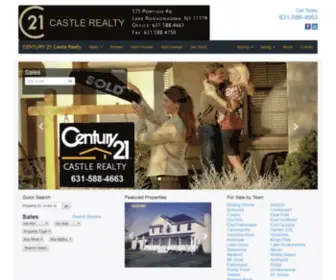 C21Castle.com(Real estate) Screenshot