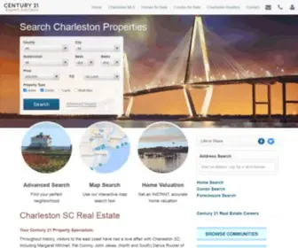 C21Charlestonrealestate.com(Charleston SC Real Estate) Screenshot