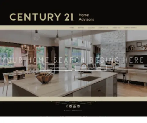C21Homeadvisors.com(Century 21 Home Advisors) Screenshot