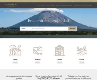 C21Nicaraocapital.com(Microsoft Azure Web App) Screenshot