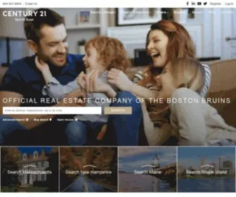 C21Northshore.com(New England Real Estate for Sale) Screenshot