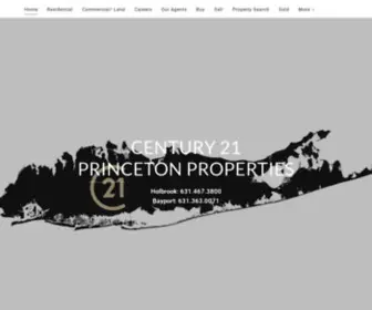 C21Princetonproperties.com(Long Island Real Estate) Screenshot