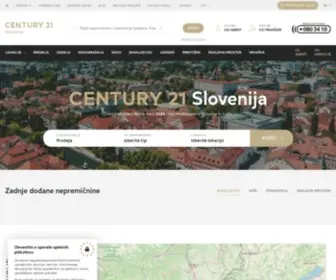 C21.si(CENTURY 21 Slovenija) Screenshot