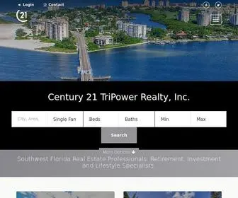 C21Tripower.com(Southwest Florida Real Estate Resources) Screenshot