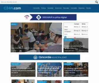 C24N.com(DIARIO DE CONCORDIA) Screenshot