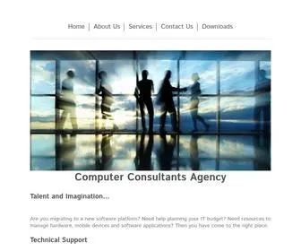 C2Agency.com(Computer Consultants Agency) Screenshot