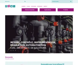 C2AI.com(Nos domaines d'intervention) Screenshot