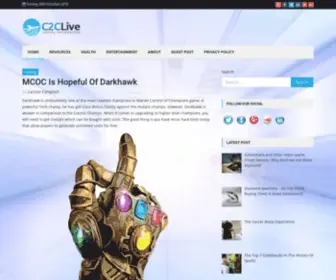 C2Clive.com(Maintenance mode) Screenshot