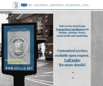 C2CLLC.net(Contract to Close Services) Screenshot
