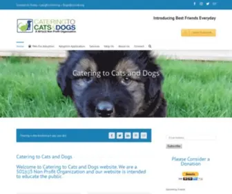 C2CND.org(Catering to Cats and Dogs) Screenshot