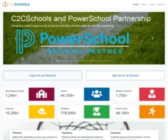 C2CSchools.com(C2C Schools) Screenshot