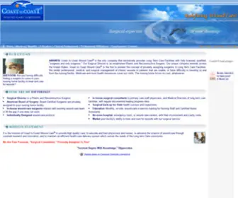 C2CWC.com(Coast to Coast Wound Care) Screenshot