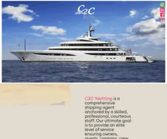 C2Cyachting.com(C2C Yachting) Screenshot