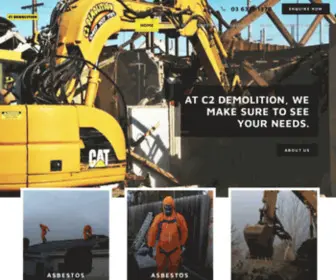 C2Demo.com.au(Building Demolition Specialists) Screenshot