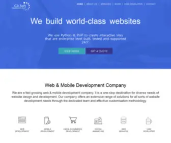 C2Isoft.in(Web design India) Screenshot