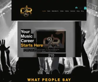 C2RmusicGroupllc.com(C2R Music Group) Screenshot