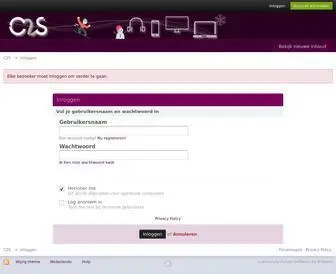 C2S.pw(Inloggen) Screenshot