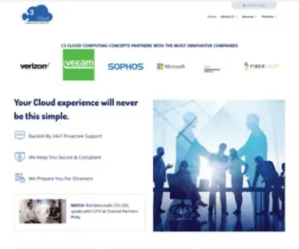 C3Cloud.com(Cloud Solutions for Businesses) Screenshot