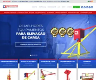 C3Equipamentos.com.br(Equipamentos para construção civil) Screenshot