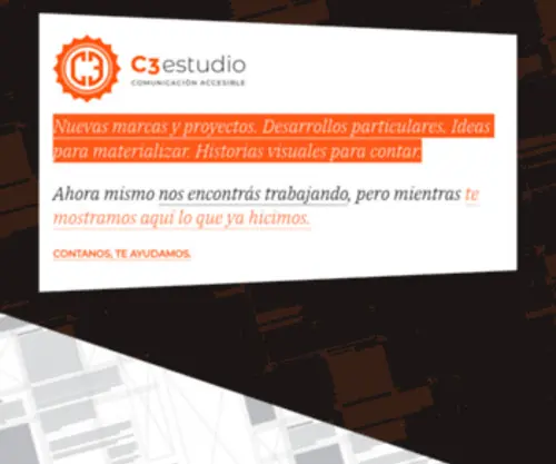 C3Estudio.com.ar(C3 estudio) Screenshot