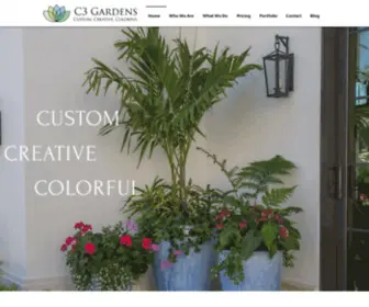 C3Gardens.com(C3 Gardens) Screenshot