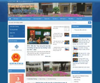 C3Longhuu.edu.vn(Trang tin điện tử Trường THPT Long Hữu) Screenshot