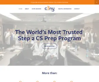 C3NY.org(Prepare for your exam with one of the leading experts in clinical skills. C3NY) Screenshot