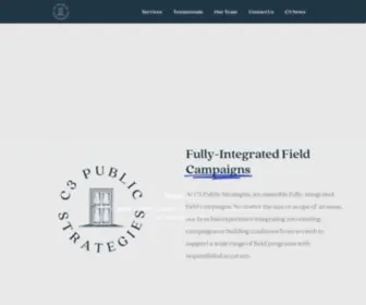 C3Publicstrategies.com(C3 Public Strategies) Screenshot